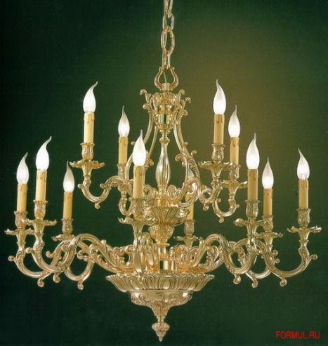 Люстра Possoni Illuminazione 093/8+4 ORO